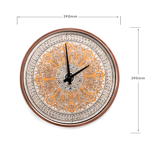 Aida Wall Clock Dimension